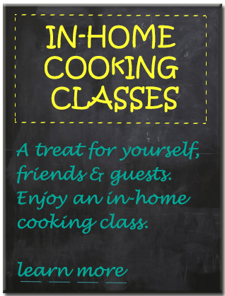 Book Chef Warren Caterson for In Home Cooking Classes